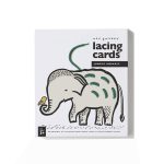 Wee Gallery Lacing Cards Jungle Animals