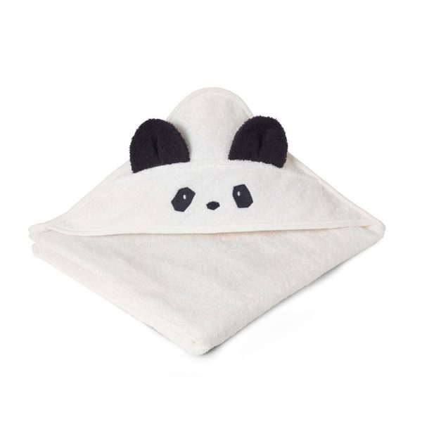 Liewood towel panda creme de la creme