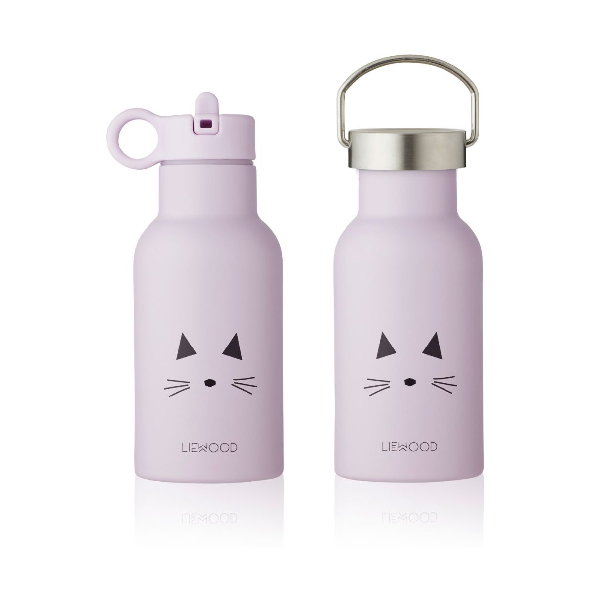 Anker Water Bottle Cat Light Lavender
