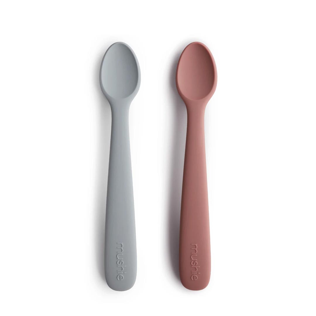 Mushie spoons silicone