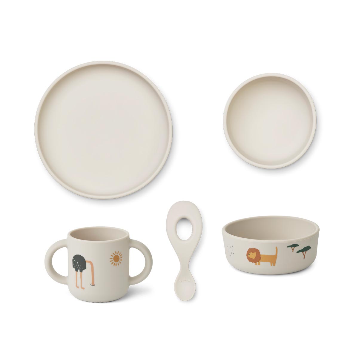 Vivi silicone dinnerware set