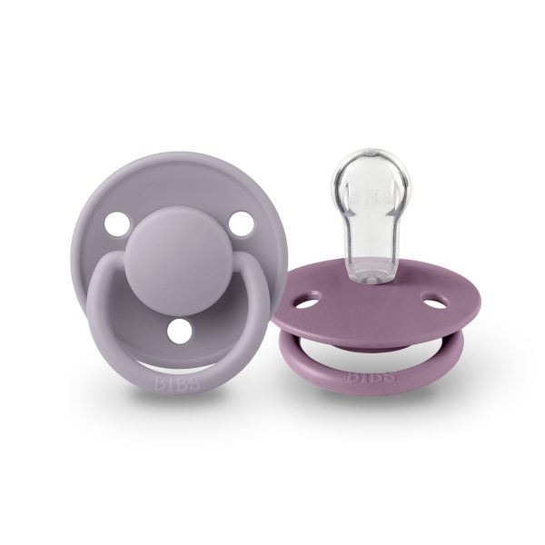 BIBS pacifiers fossil grey mauve