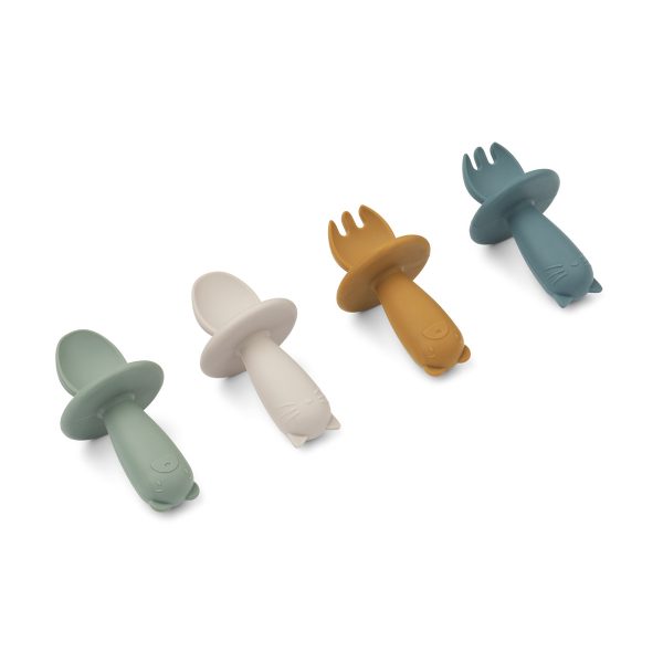 Liewood silicone cutlery avril