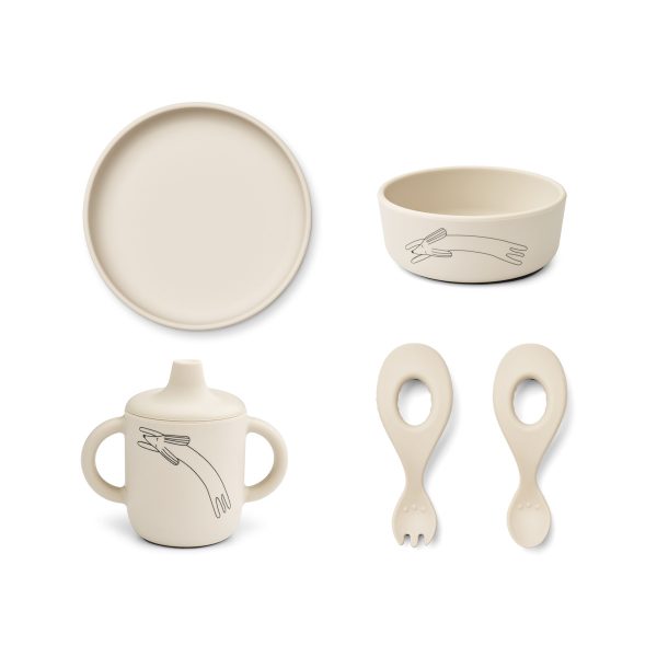 Liewood ryle dinnerware silicone